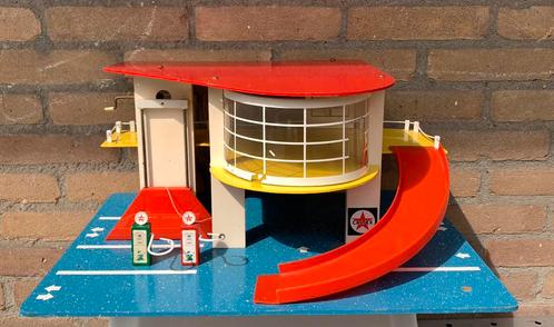 Sio Caltex speelgoed garage jaren ‘60, Verzamelen, Speelgoed, Gebruikt, Ophalen of Verzenden