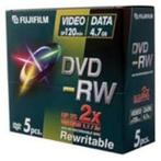 Fujifilm DVD-RW, Herschrijfbaar, Nieuw, Ophalen of Verzenden, Fujifilm