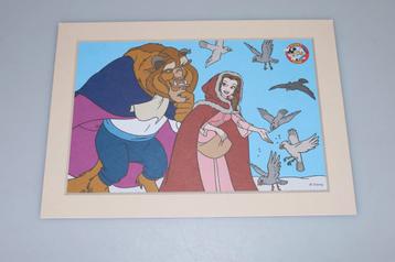 Disney Club Beauty and the beast mini poster Kerst beschikbaar voor biedingen