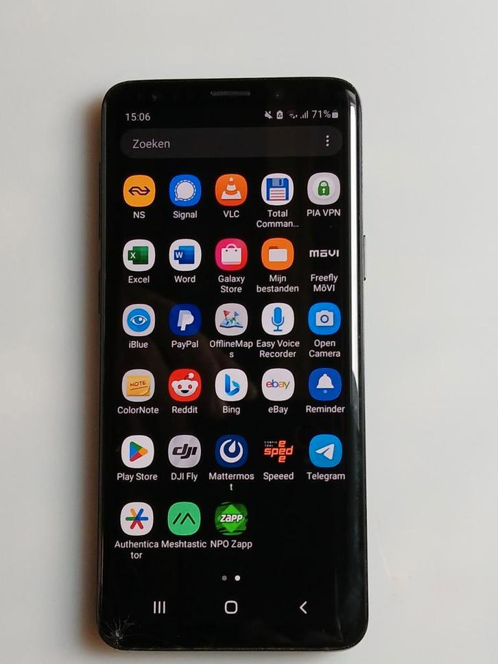 Samsung S9, Telecommunicatie, Mobiele telefoons | Samsung, Gebruikt, Galaxy S2 t/m S9, 64 GB, Zonder abonnement, Zonder simlock