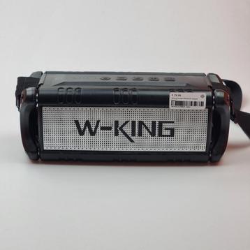 W-King Portable Bluetooth Speaker Zwart beschikbaar voor biedingen