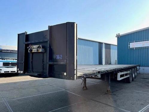 Van Hool 3B1047 13.60M. FLATBED TRAILER WITH 40FT TWISTLOCKS, Auto's, Vrachtwagens, Te koop, ABS, Aanhangers en Opleggers, Overige brandstoffen
