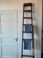 Oude houten schildersladder decoratief, Antiek en Kunst, Curiosa en Brocante, Ophalen