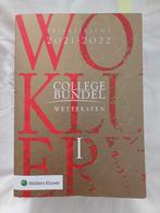 2021-2022 Wetteksten college bundel 1, Ophalen of Verzenden, Zo goed als nieuw