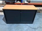 Zwarte Ahrend roldeurkast/archiefkast/ printerkast, Niet ingevuld, 100 tot 150 cm, Niet ingevuld, Ophalen of Verzenden