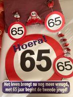 versiering 65 jaar, Hobby en Vrije tijd, Ophalen, Zo goed als nieuw, Versiering, Verjaardag