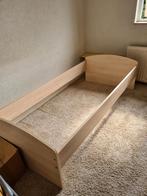 1 pers. Bed met lattenbodem en MATRAS, Ophalen, Gebruikt, 90 cm, Eenpersoons