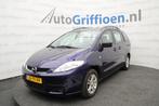 Mazda 5 1.8 Touring nette 5-zitter met trekhaak (bj 2007), Stof, 4 cilinders, Blauw, Origineel Nederlands
