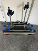 Fietsendrager (merk Tack) geschikt voor 2 fietsen., Ophalen of Verzenden, 2 fietsen, Gebruikt, Trekhaakdrager