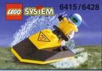 LEGO 6415/6428 Wave Saver- Jet ski (1997) Lego system serie., Ophalen of Verzenden, Gebruikt, Complete set, Lego