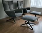 Nieuw: 2 x Nosto Fauteuil + Hoofdsteun + Hocker
Wij bieden, Huis en Inrichting, Ophalen, Metaal, Leolux Caruzzo design  relaxfauteuil