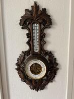 Antieke Barometer & Thermometer Houten Behuizing, Antiek en Kunst, Antiek | Klokken, Ophalen of Verzenden