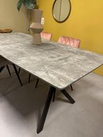 Eettafel betonlook - tafel beton look - industriele eettafel, Ophalen, Nieuw, Vijf, Zes of meer stoelen