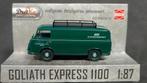 Goliath Express 1100 1957 1:87 H0 Busch Dreika Pol, Hobby en Vrije tijd, Modelauto's | 1:87, Verzenden, Nieuw, Auto