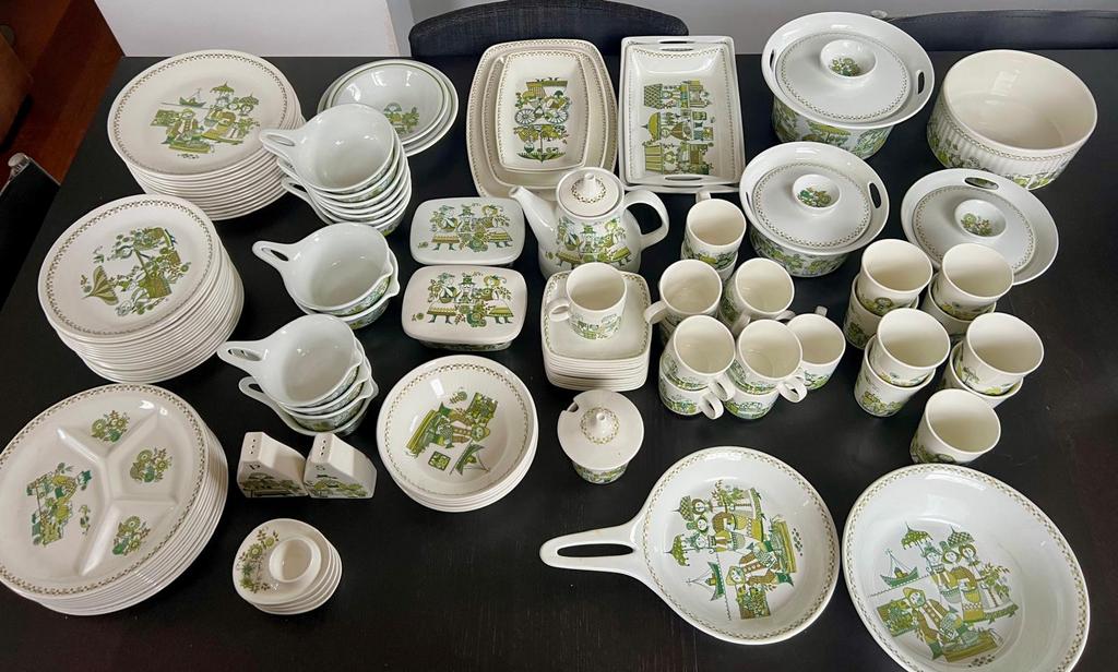 TURI DESIGN MARKET SERVIES JAREN 60, Ophalen of Verzenden