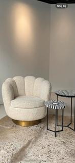 Eicholtz fauteuil teddy stoel, 100 tot 125 cm, Stof, Ophalen of Verzenden, Zo goed als nieuw