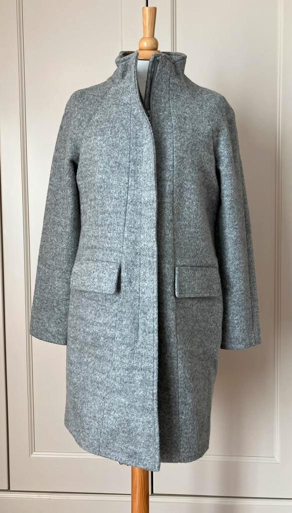 Promiss mantel /jas, maat 38, Kleding | Dames, Jassen | Winter, Zo goed als nieuw, Maat 38/40 (M), Grijs, Ophalen of Verzenden