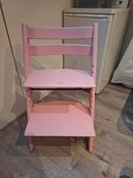 Roze Tripp Trapp Kinderstoel, Ophalen, Gebruikt, Meegroeistoel, Aanschuifbaar