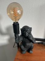 Apen tafellamp, Ophalen, Zo goed als nieuw, Kunststof, Minder dan 100 cm