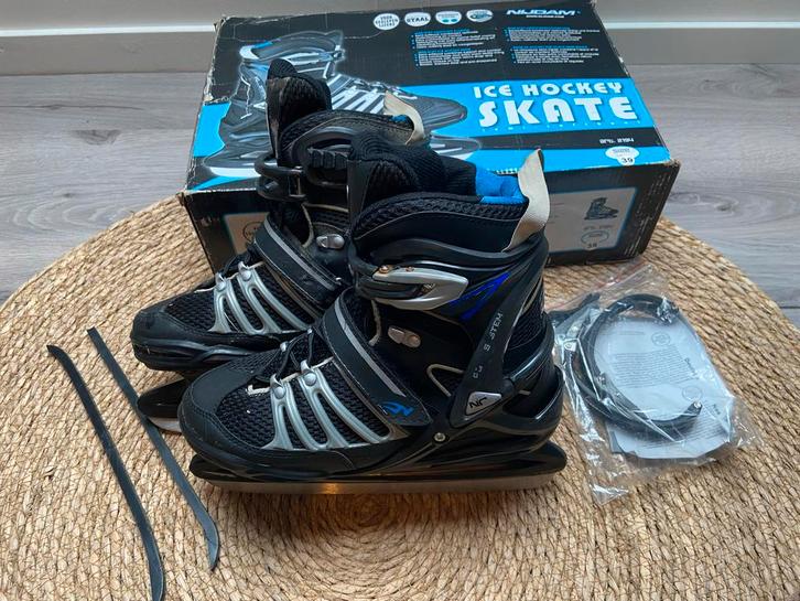 Nijdam IJshockeyschaatsen Maat 39, Sport en Fitness, Schaatsen, Gebruikt, IJshockeyschaatsen, Nijdam, Ophalen of Verzenden