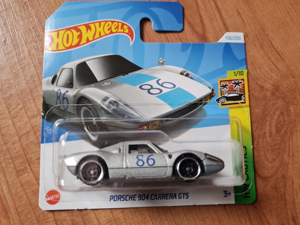 Porsche 904 Carrera GTS 1:64 ( Hotwheels), Ophalen of Verzenden, Nieuw, Auto