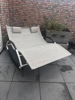 Ligbed zonnebed, Ophalen, Zo goed als nieuw, Aluminium