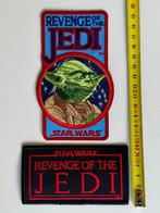 Vintage Star Wars "Revenge of the Jedi" patches, 1982 (2 st), Ophalen of Verzenden, Zo goed als nieuw, Actiefiguurtje