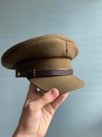 Britse platte pet, officier, British army, landmacht, ww2, Verzamelen, Militaria | Tweede Wereldoorlog, Ophalen of Verzenden, Landmacht