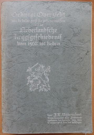 Beknopt overzicht .... Nederlandsche Krijgsgeschiedenis beschikbaar voor biedingen