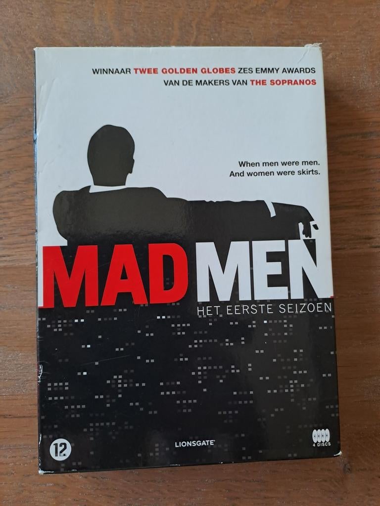 4dvd MadMen, When men were men, and Woman were skirts, Cd's en Dvd's, Boxset, Drama, Ophalen of Verzenden, Zo goed als nieuw