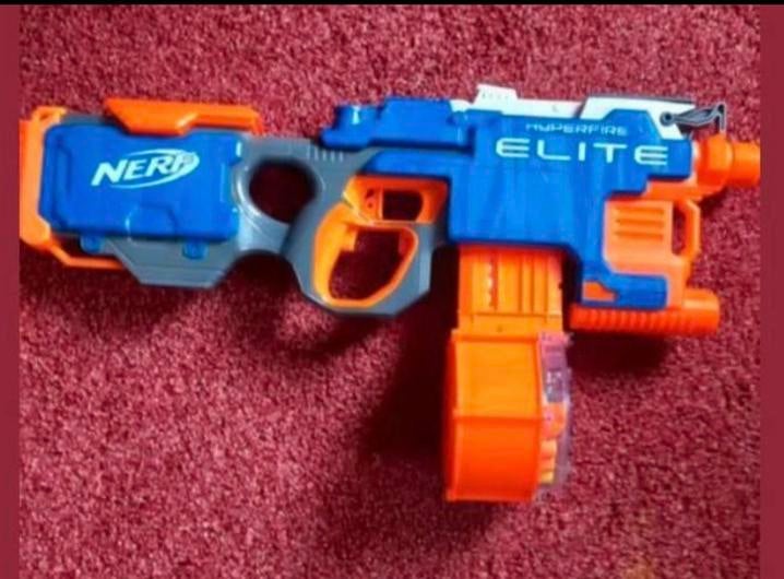 Nerf N-Strike Hyperfire, Ophalen, Zo goed als nieuw