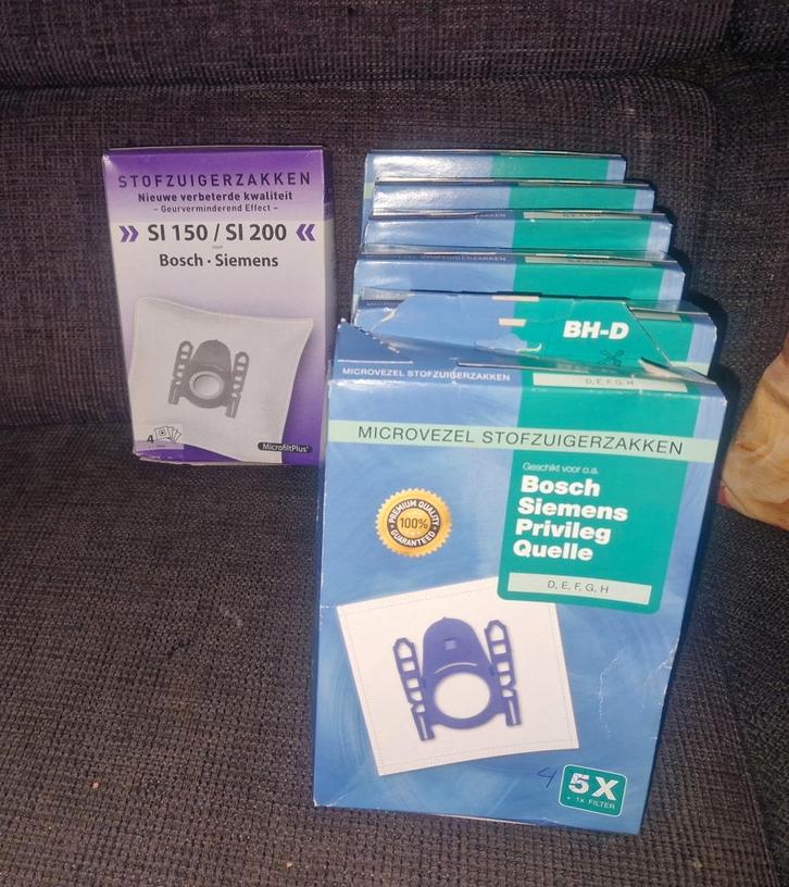 Stofzuiger zakken bosch/Siemens, Witgoed en Apparatuur, Stofzuigers, Zo goed als nieuw, Stofzuiger, Minder dan 1200 watt, Ophalen of Verzenden