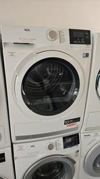 AEG T8DB84GW  Warmtepomp Droger A++ /8KG, Anti-kreukfase, 8 tot 10 kg, Ophalen of Verzenden, Zo goed als nieuw