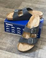 Birkenstock Arizona-7 Black Regular (leer), Kleding | Heren, Schoenen, Sandalen, Zwart, Ophalen of Verzenden, Zo goed als nieuw