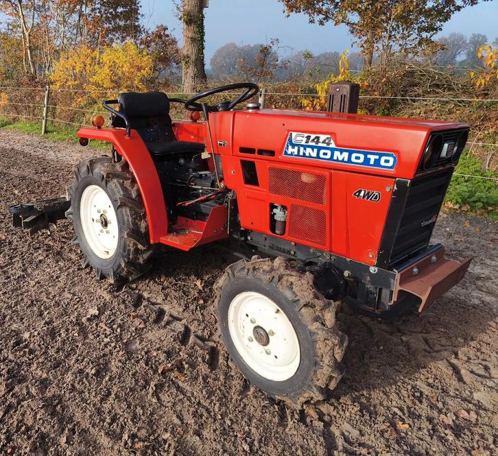 Hinomoto C144 Minitrekker, Zakelijke goederen, Agrarisch | Tractoren, tot 2500, Overige merken, tot 80 Pk, Gebruikt, Ophalen