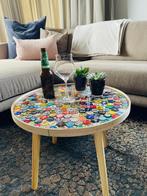 Bier epoxy salontafel mancave, Zo goed als nieuw, Minder dan 50 cm, Rechthoekig, 50 tot 100 cm