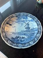 Oeachrig wandbord delftsblauw, Antiek en Kunst, Antiek | Keramiek en Aardewerk, Ophalen of Verzenden