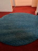 Vloerkleed blauw 135cm, Huis en Inrichting, Stoffering | Tapijten en Kleden, Ophalen, Blauw, Rond, 100 tot 150 cm