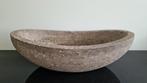 Grote polystone bloembak grijs, Tuin, Minder dan 30 cm, Ophalen of Verzenden, Zo goed als nieuw