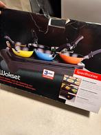 Wokset 6 persoons zgan, Witgoed en Apparatuur, Gourmetstellen, Ophalen of Verzenden, Nieuw, 4 t/m 7 personen