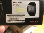 POLAR sporthorloge FT 60M BLK+hartslagmeter, Sport en Fitness, Hartslagmeters, Ophalen of Verzenden, Gebruikt, Polar, Met borstriem