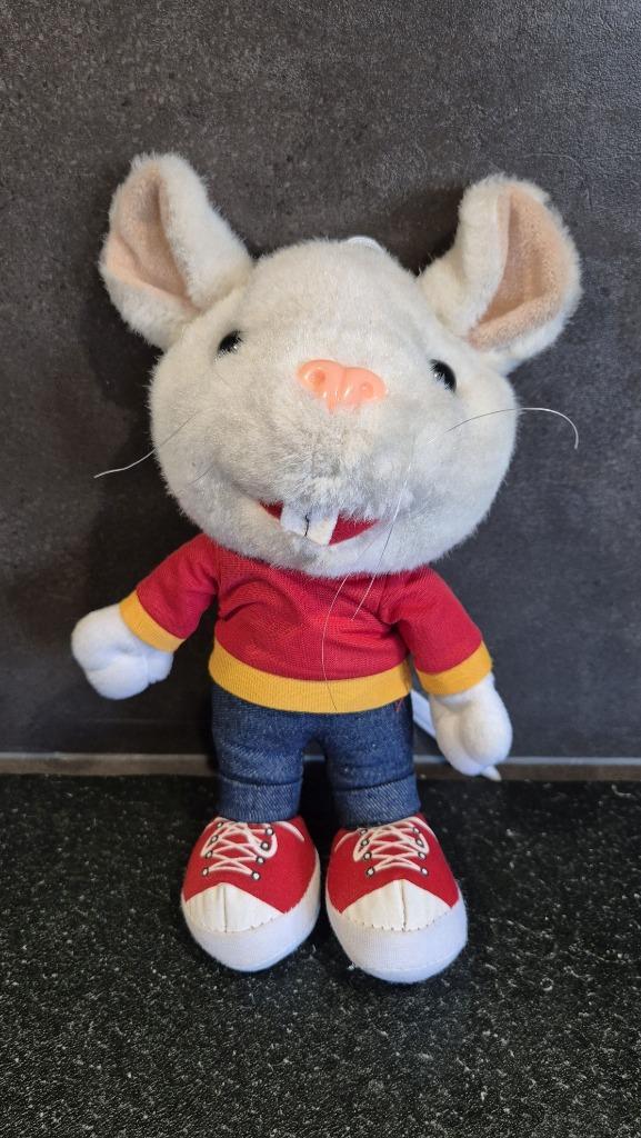 Stuart Little knuffel pop, 30 cm. T6, Kinderen en Baby's, Speelgoed | Knuffels en Pluche, Gebruikt, Overige typen, Ophalen of Verzenden