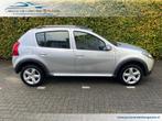 Dacia Sandero 1.6 Stepway I Airco I 1e Eigenaar, Auto's, Voorwielaandrijving, Stof, Zwart, 4 cilinders