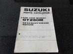 werkplaatshandboek onderdelenboek Suzuki GT250M, Verzenden, Suzuki
