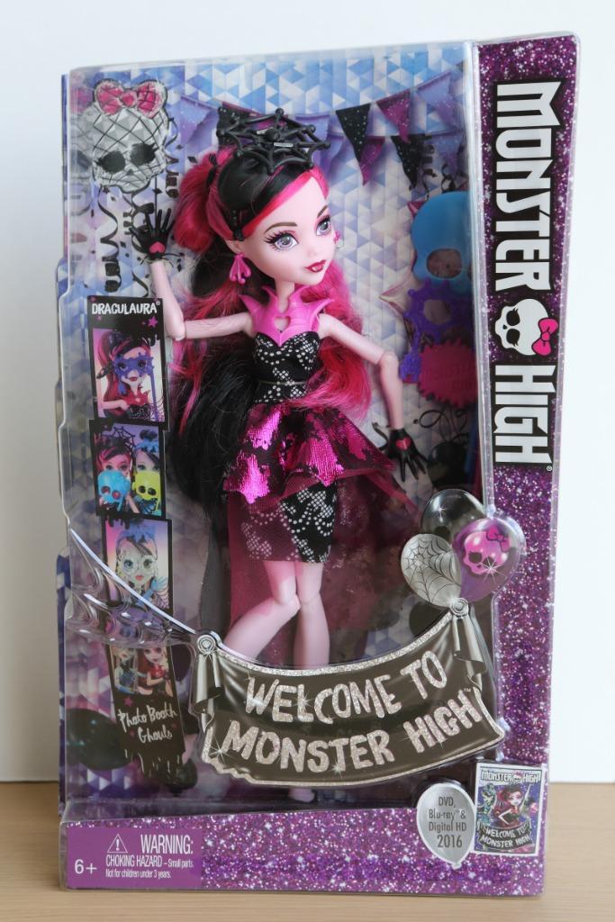 Monster High Draculaura - Welcome to Monster High DNX33 NRFB, Verzamelen, Poppen, Nieuw, Pop, Ophalen of Verzenden