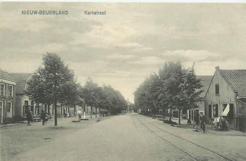 (701-378-013) Nieuw Beijerland Kerkstraat, Verzamelen, Ansichtkaarten | Nederland, Zuid-Holland, Verzenden