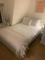 Ikea bed frame + lattenbodems 140x200, Huis en Inrichting, Ophalen, Zo goed als nieuw, Tweepersoons