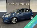 Opel Meriva 1.4 Turbo Cosmo AIRCO / CAMERA / CRUISE / T.HAAK, Auto's, Voorwielaandrijving, Gebruikt, 4 cilinders, Blauw
