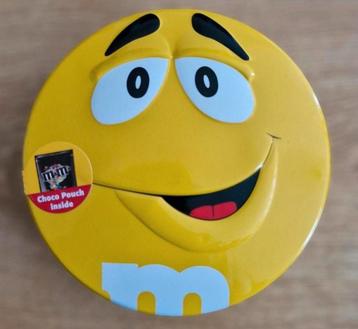 Rond Blikje M&M Geel beschikbaar voor biedingen