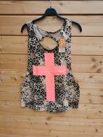 CoolCat top met dierenprint mt. M, Kleding | Dames, Tops, Nieuw, Maat 38/40 (M), Zonder mouw, Coolcat